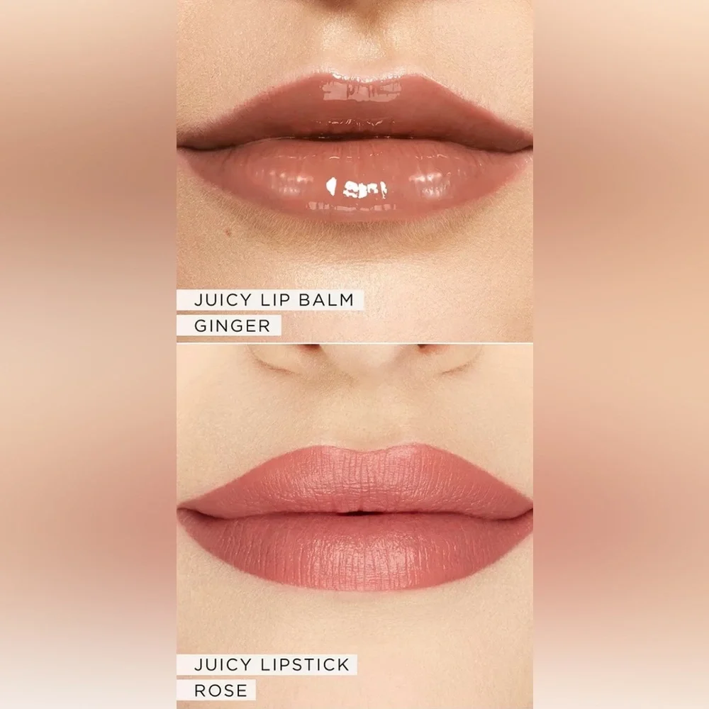 NO OFFERS-Tarte juicy lip set - Lipstick in Rose & Lip Balm in Ginger-NWT💋